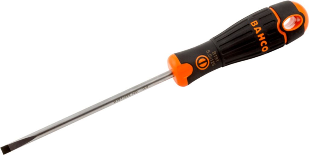Schraubendreher mit gerader Spitze Bahcofit 0,8 x 4 x 125 mm