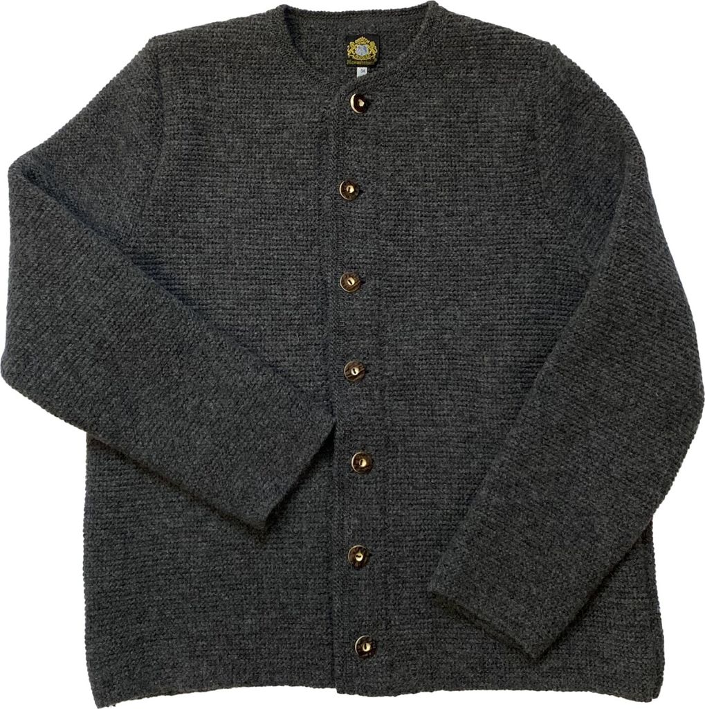 Dirndl Hammerschmid Trachtenjacke Herren Strickjacke 84135, Berber