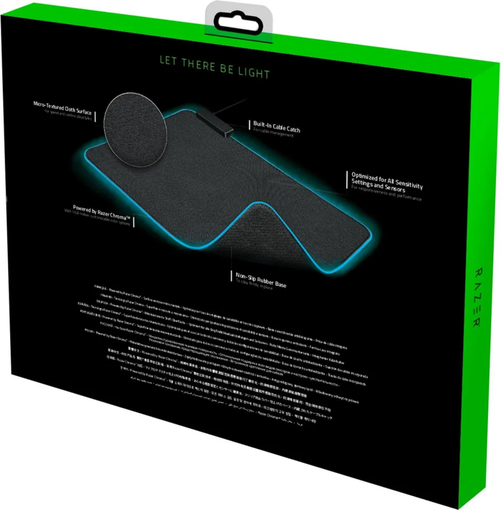 Razer Goliathus Chroma Tapis de souris Gaming RGB avec bords lumineux