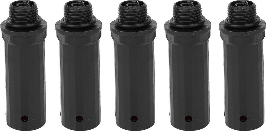 5 Stück 15,5 mm Atemstangen-Entlüftungskappe, Luftkompressor-Pumpenzubehör
