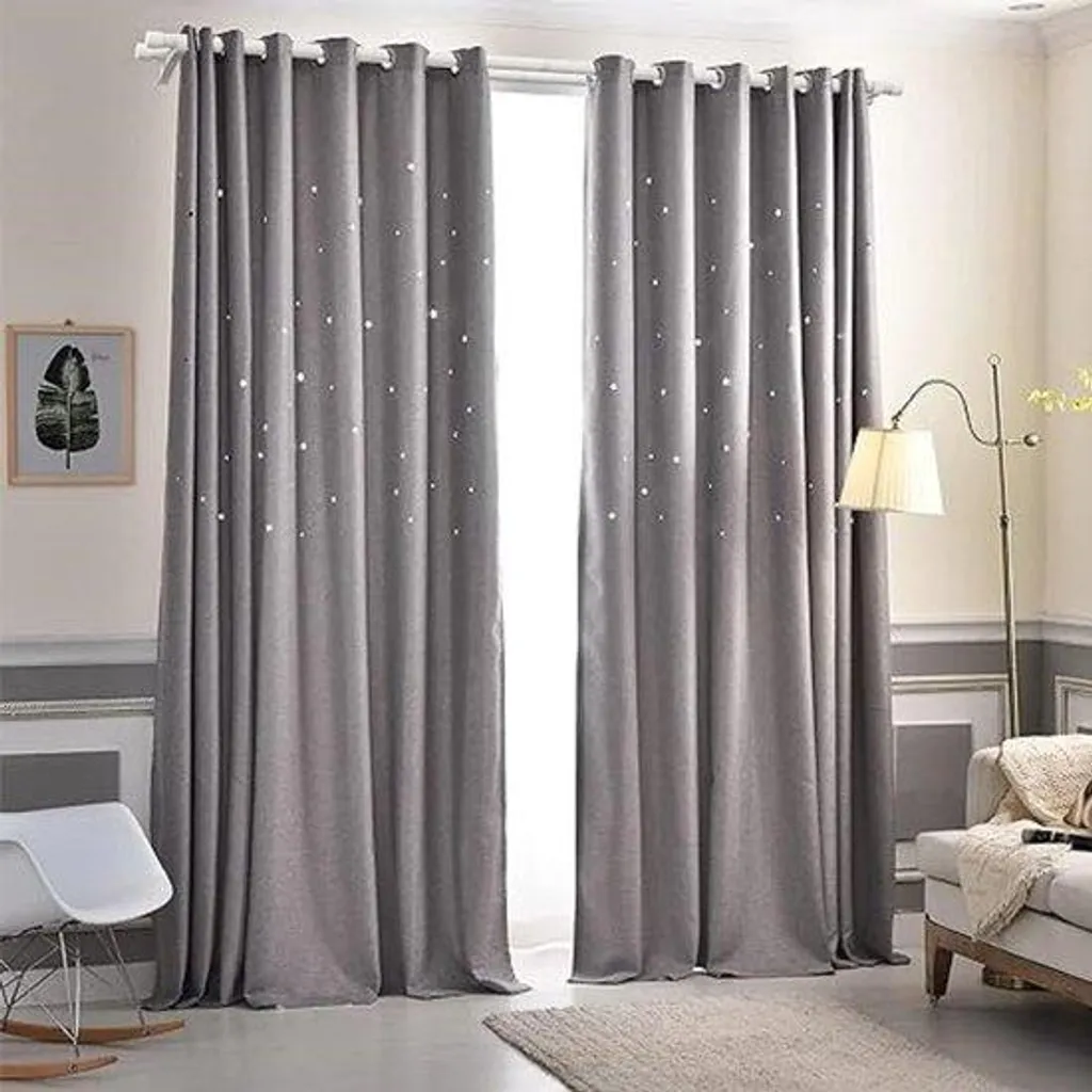 Tringle à rideaux métal 221 cm haute résistance - Finition haut de gamme