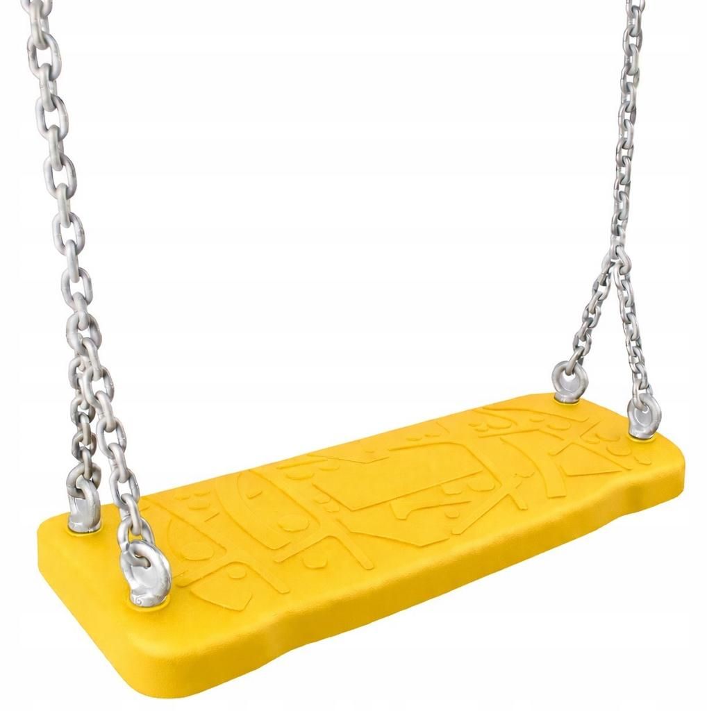 Gummischaukel KBT gelb mit verzinkter Kette, SÜD Produktbild 