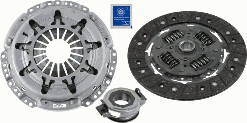 Kit d'embrayage anti-patinage SACHS pour Nissan Almera
