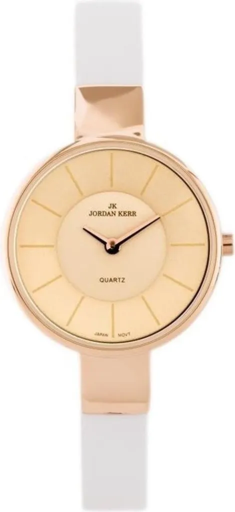 Montre Femme Jordan Kerr 2249L Fine avec Bracelet en Maille Milanaise