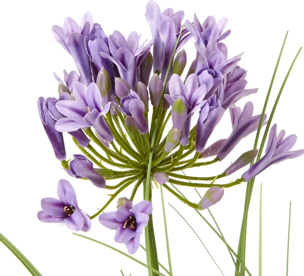 Pot de fleurs pour décoration de table HI4924 - Ambiance Zen Vert et Violet