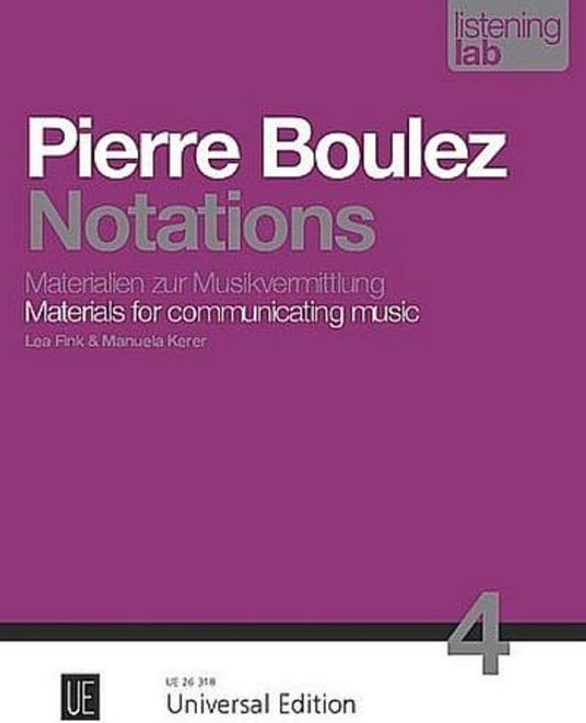 Pierre Boulez: Notations