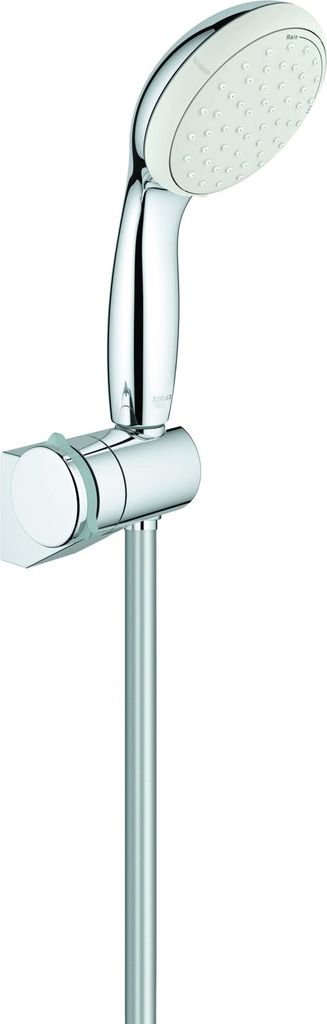Grohe Wandhalterset 100 TEMPESTA 2 Strahlarten mit Durchflusskonstanthalter 5,7 l/min chrom