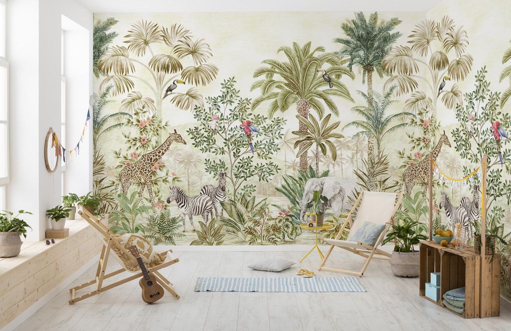 Vlies Fototapete - Wild Wonderland - Größe 300 x 250 cm