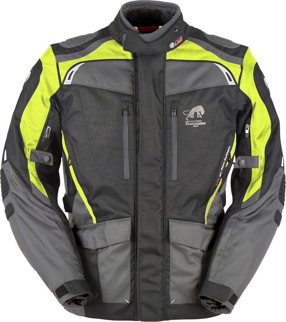 Furygan 6364-1031 Jack Apalaches Black-Yellow Fluo Größe: M