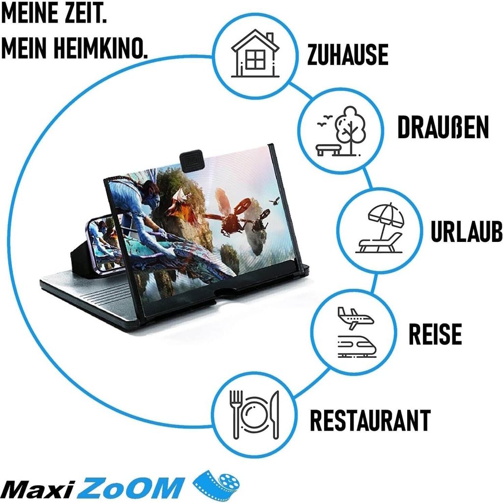 MaxiZoOM 3D lupa pro mobilní telefony Lupa pro smartphony Obrázek produktu 7