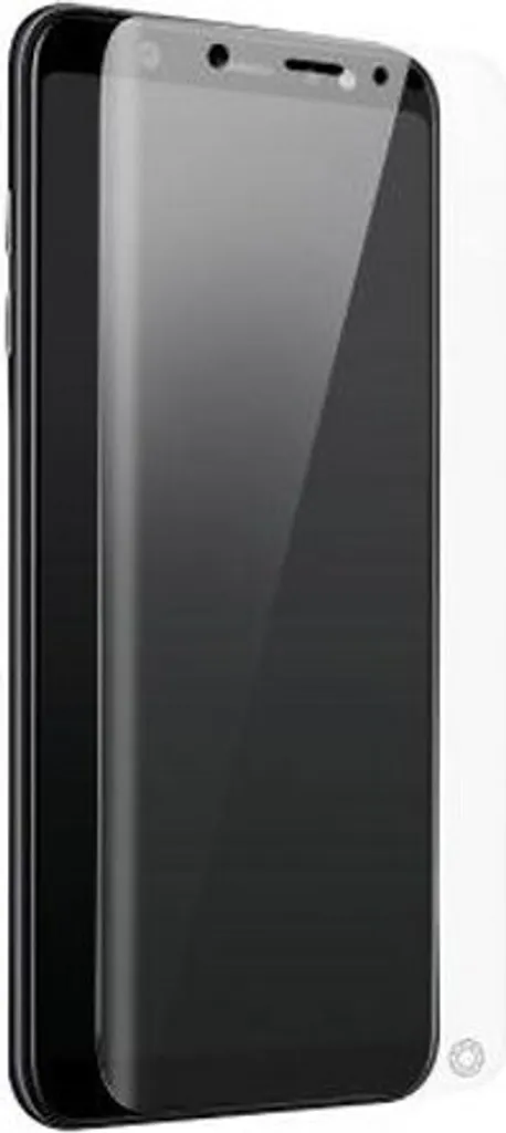 Force Glass, pellicola di vetro 2.5D oleorepellente per Samsung Galaxy A6 Plus, trasparente