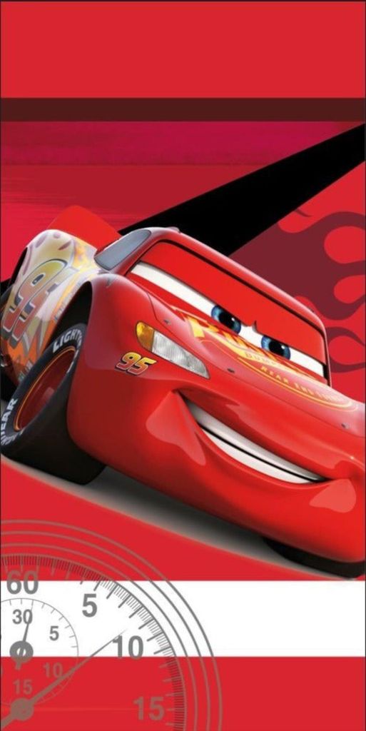 Disney Pixar Cars Asciugamano da spiaggia Saetta McQueen Immagine del prodotto 