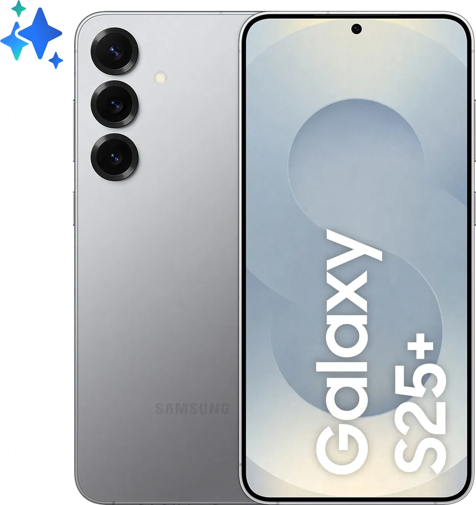 Samsung Galaxy S25+ , 17 cm (6.7"), 12 GB, 512 GB, 50 MP, Android 15, Silber