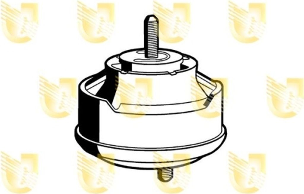 1 Lagerung, Motor UNIGOM 396320 für BMW, vorne