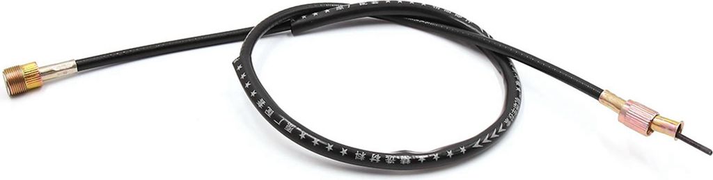 Gummi Beschichtet Motorrad Tachometerskabel für GN125 Schwarz DE de