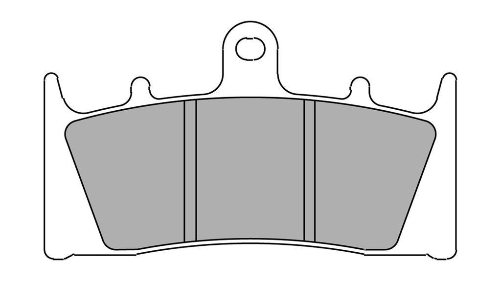 FERODO Sinter Bremsbelag FDB 2144 ST