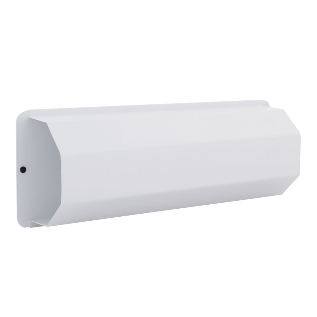 ROTTNER Zeitungsrolle Pescara T03028 weiß mit Zeitungsfach Produktbild 