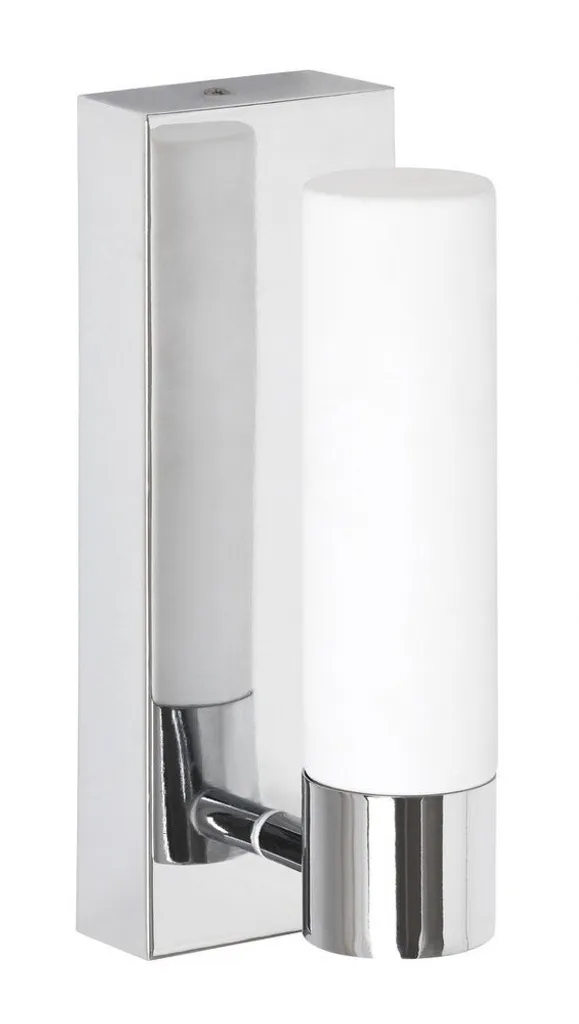 Applique Murale LED Design 22cm Rabalux Jim Argenté Blanc 4000K