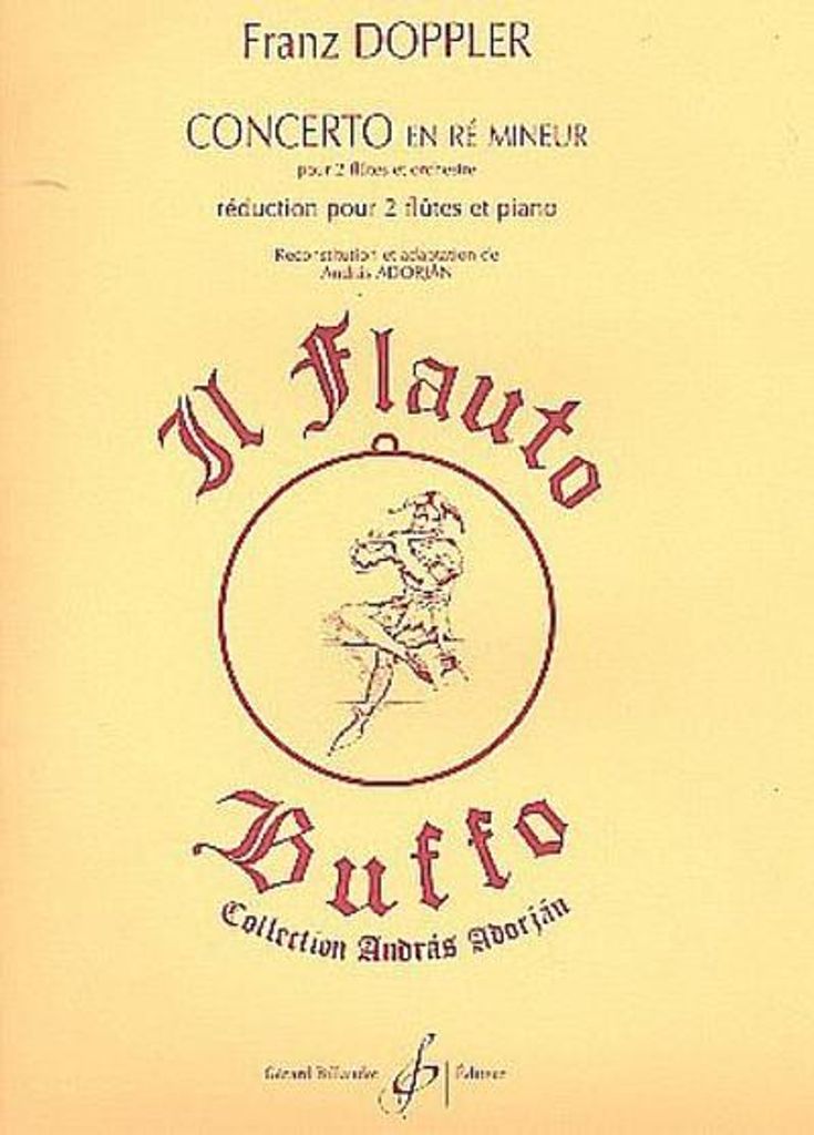 Concerto ré mineurpour 2 flûtes et piano