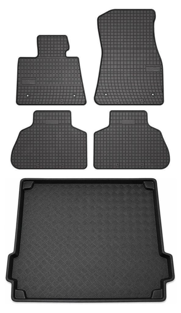 Tapis en caoutchouc + bac de coffre pour BMW X5 G05 depuis Image du produit 