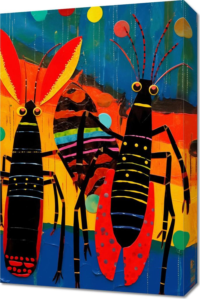 Bild 40x60cm Tanzende Rhythmen