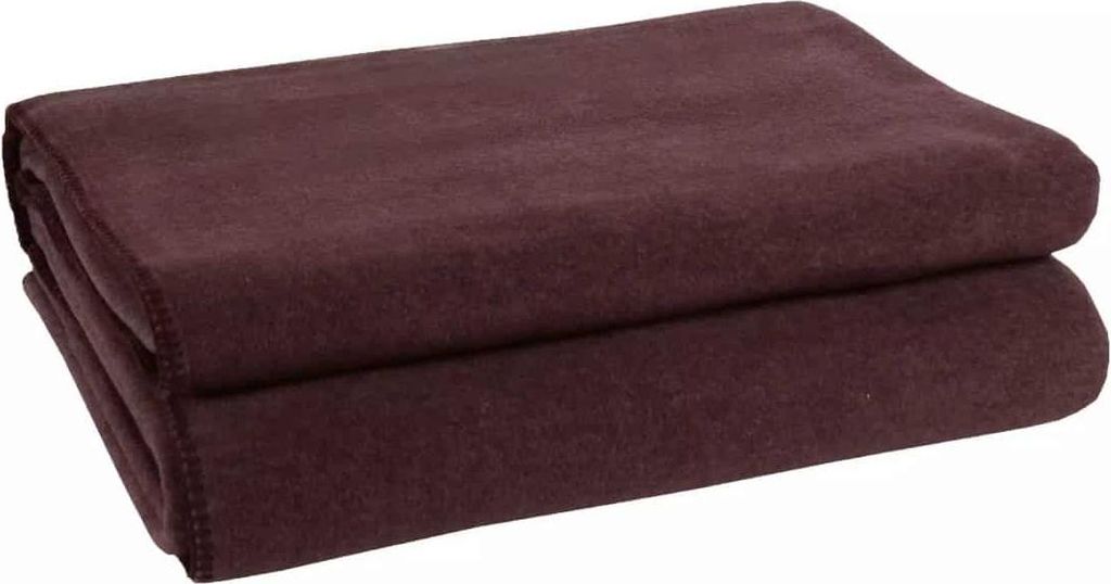 Zoeppritz Basis Soft-Fleece dark brown blanket 880 65% Immagine del prodotto 