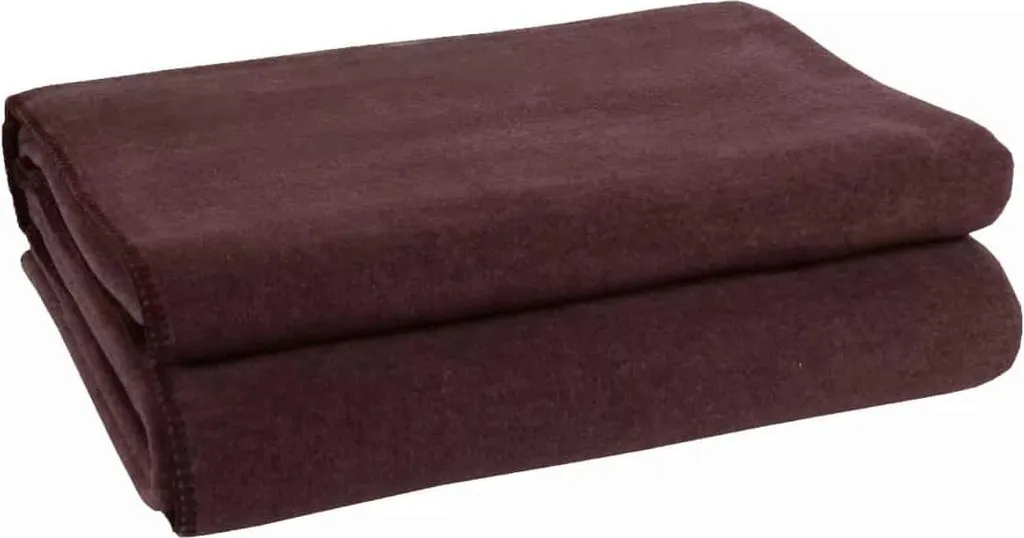 Coperta Soffice Zoeppritz 220x240 | Il Plaid Marrone dei Sogni