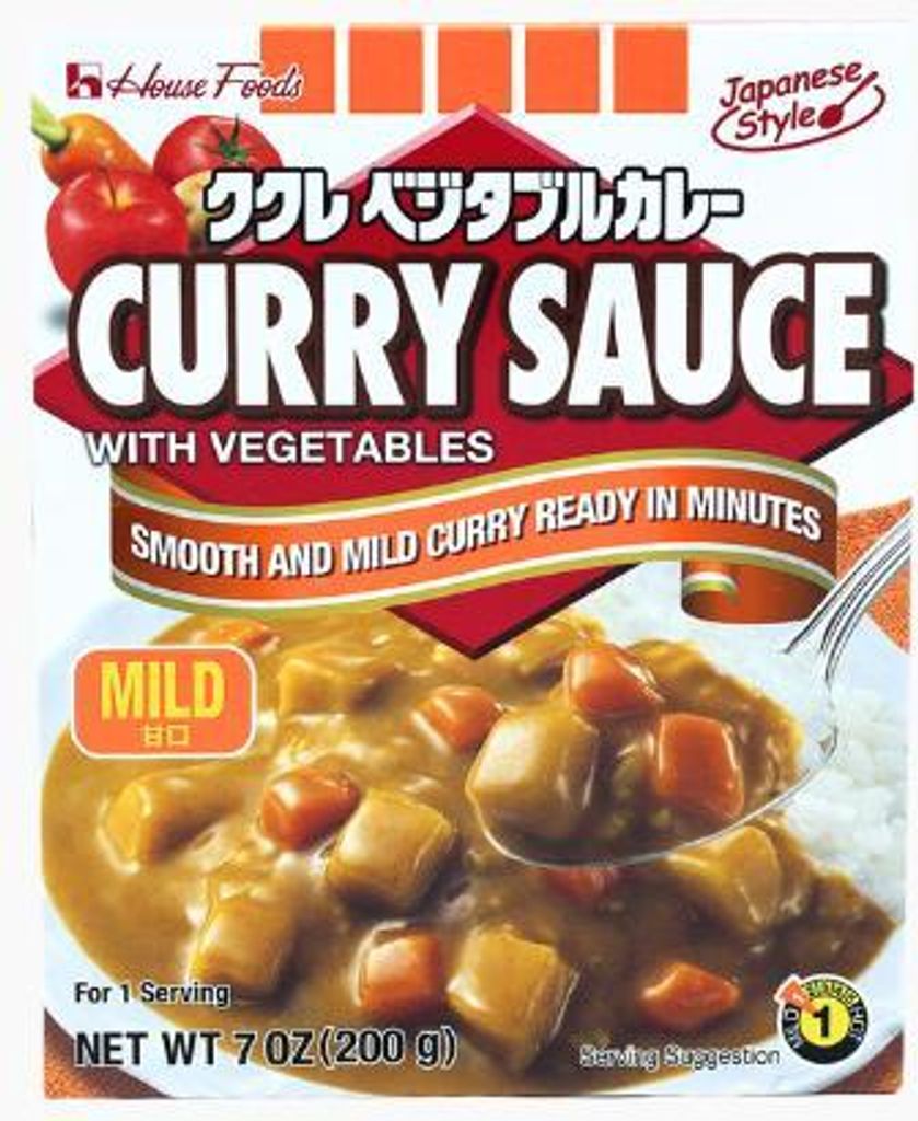 House Foods Curry Sauce Mild 200g Produktbild 