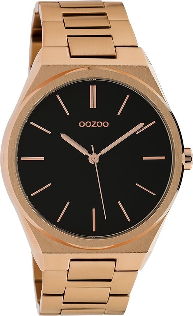 Oozoo Armbanduhr rosegold Metall Vintage Series Damen-Herren Analog- UOC10338
