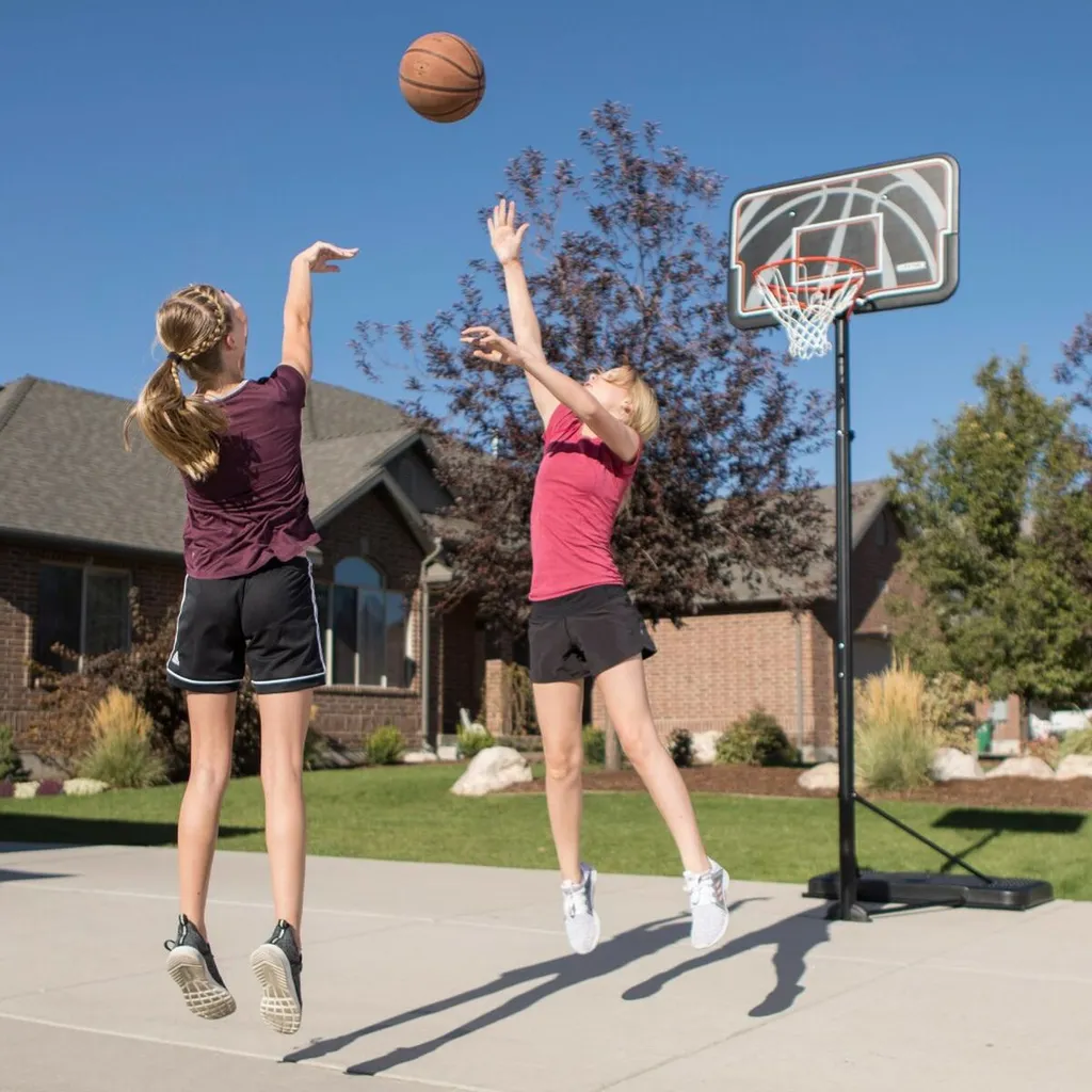 Panier de basket stable et抗intempéries en acier pour extérieur durable - 4