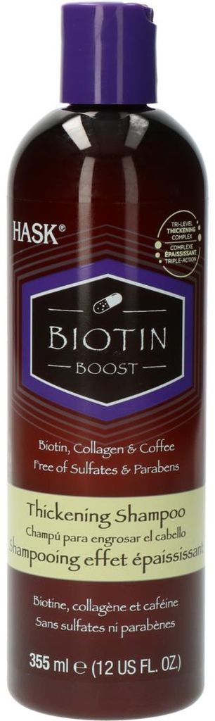 Hask Biotin boost thickening shampoo (355 ml) Productafbeelding 