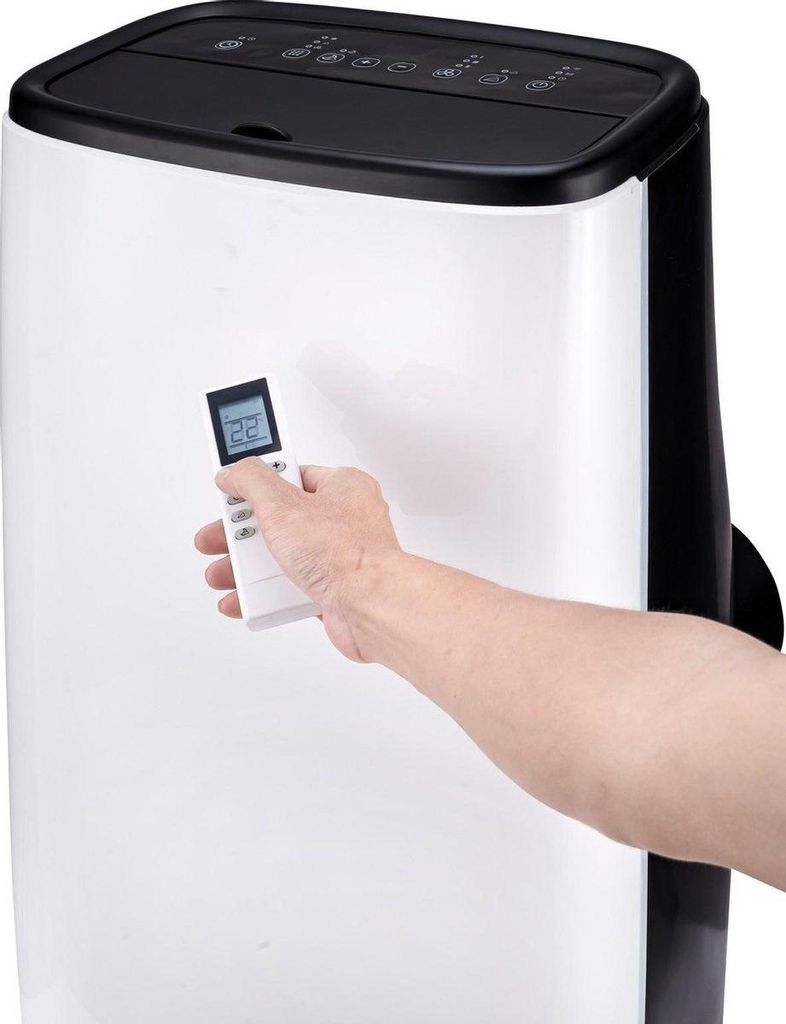 Honeywell Mobile Klimaanlage 9000BTU 3in1 Klimagerät, Luftkühler Ventilator, Luftbefeuchter - Fernbedienung, leise & energieeffizient HF09CESWK