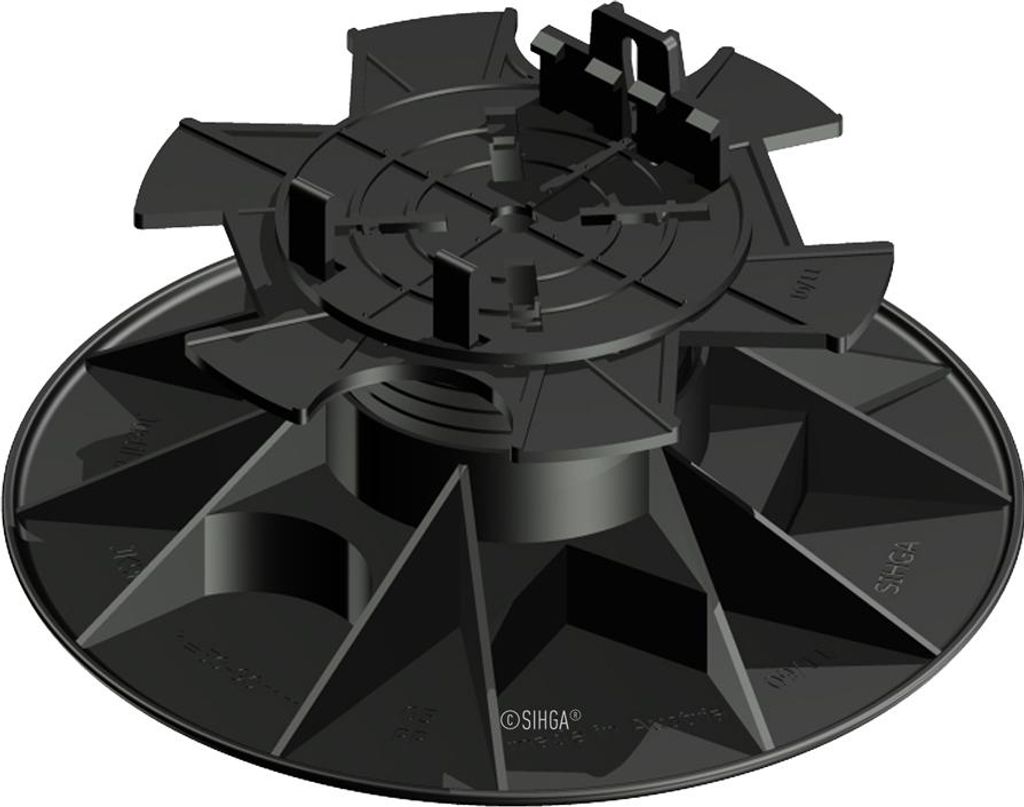 JustiFix II JK 90 ALU Justierfuß Terrasse 50 - 90 mm 20 Stück