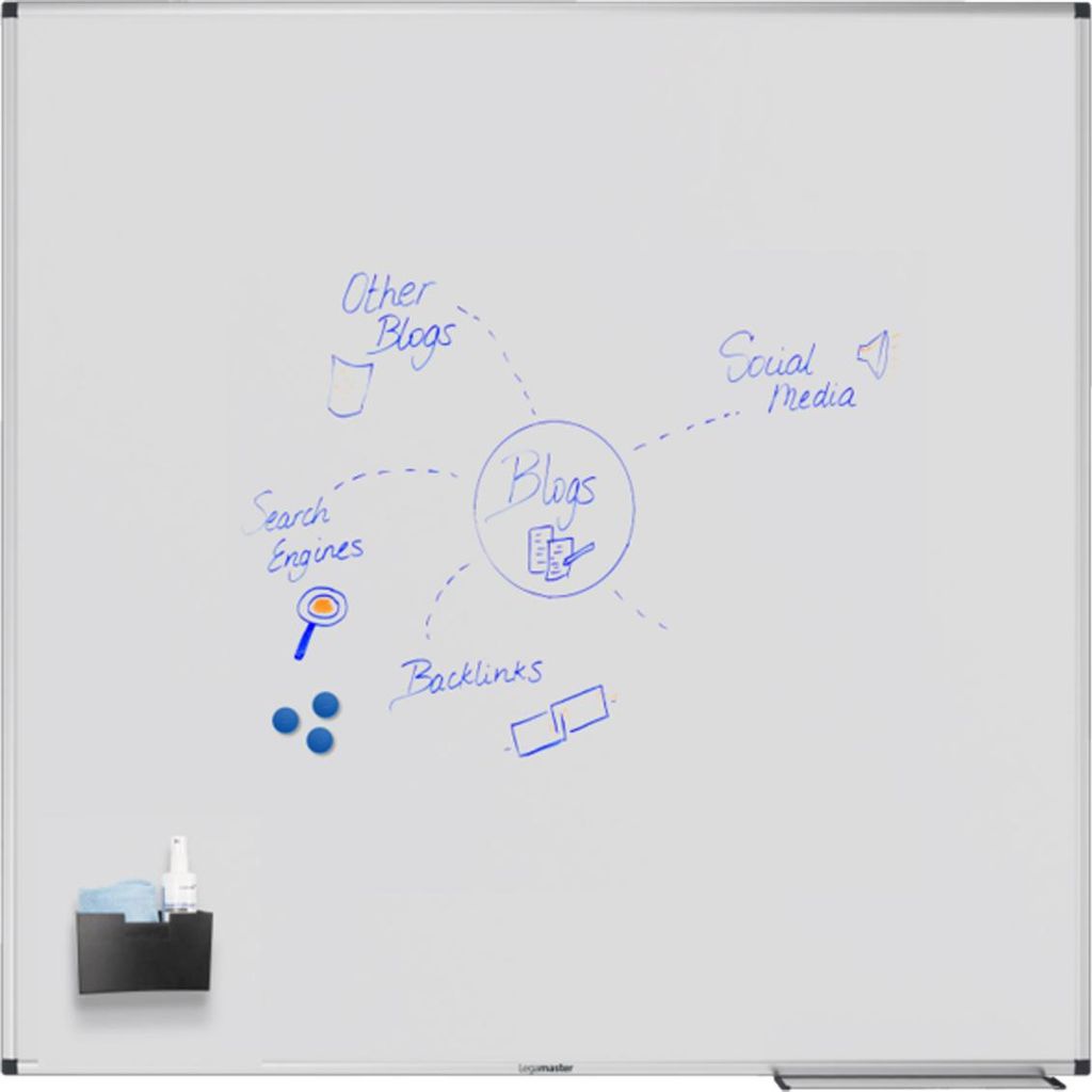Legamaster 7-108264 Whiteboard UNITE PLUS 120 x 120 cm