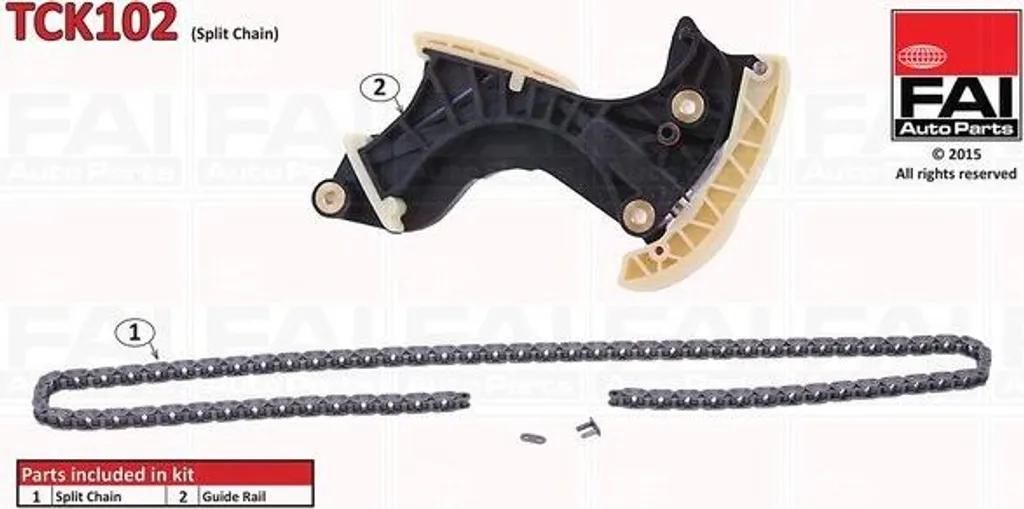 Jeu de Chaînes de Distribution M271 DB pour Moteurs Essence Mercedes