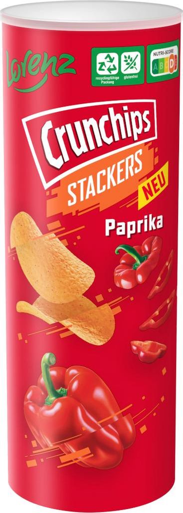 Lorenz Crunchips Stackers Paprika