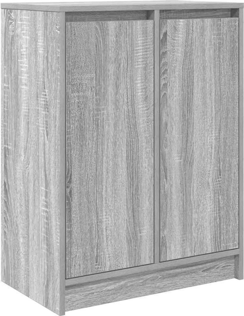 Mobiletto Multiuso 57x34x76 cm Grey Sonoma - Stabile e Compatto