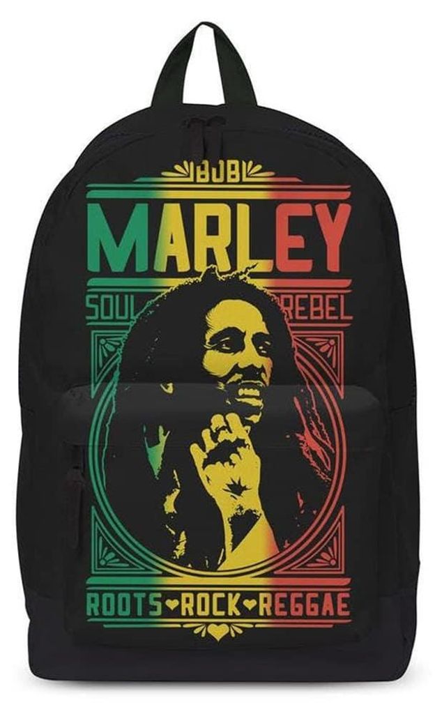 Bob Marley Roots Rock Rucksack. Produktbild 