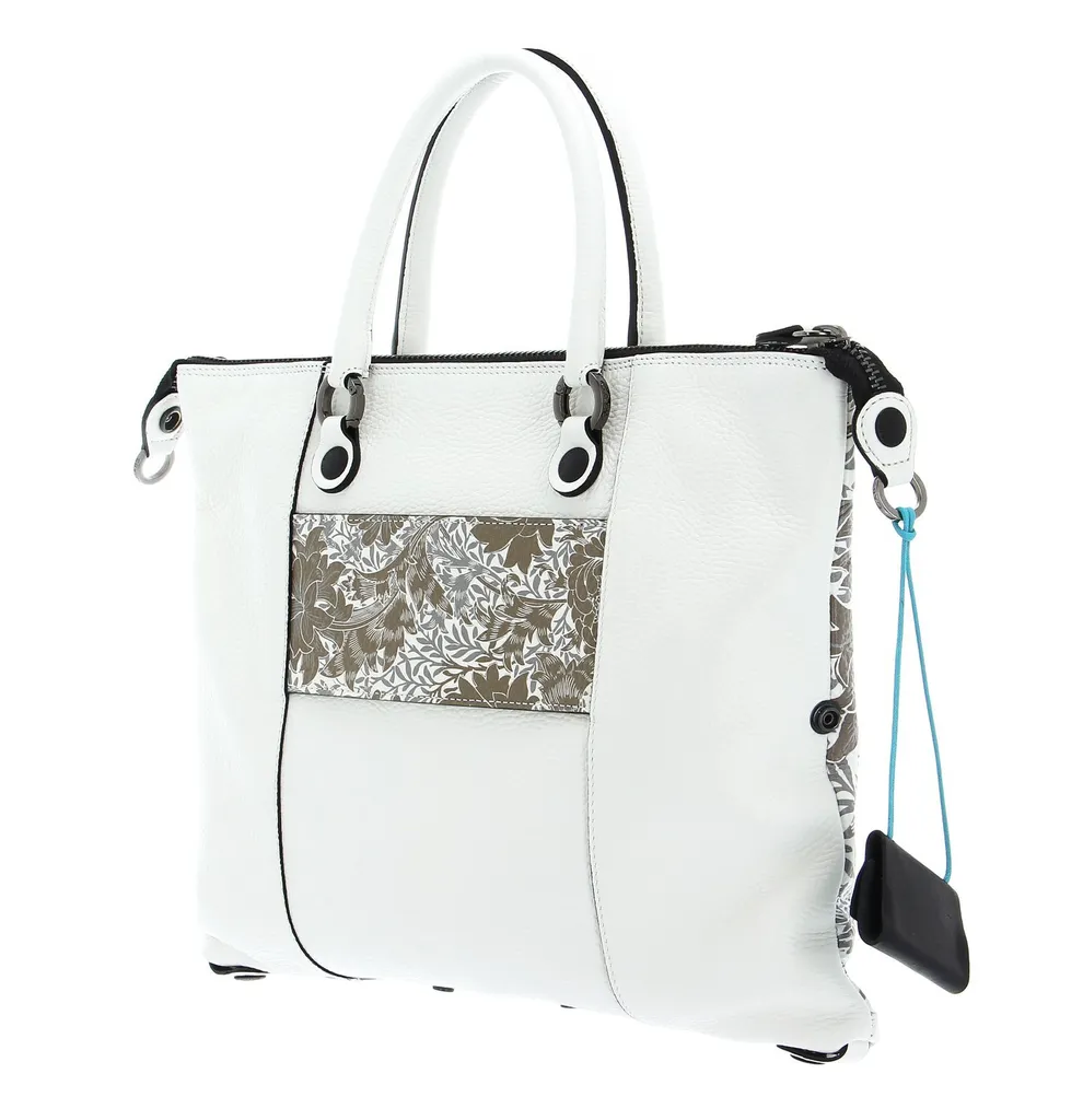 Sac Cabas Transformable Gabs Cuir G3 Plus Imprimé Fleurs Beige Moyen - 6