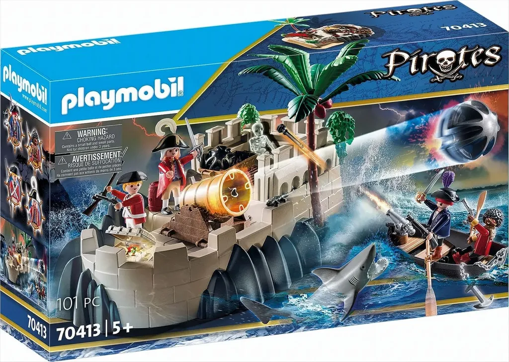 PLAYMOBIL 70413 Pirates Le Bastion des Soldats de la Marine Royale