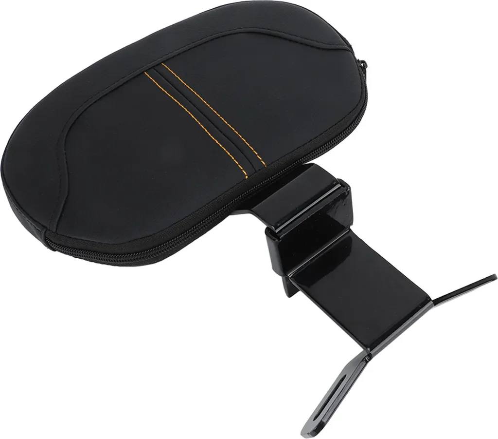 Schienale Moto Universale Giallo: Rimovibile e Sicuro per Passeggero