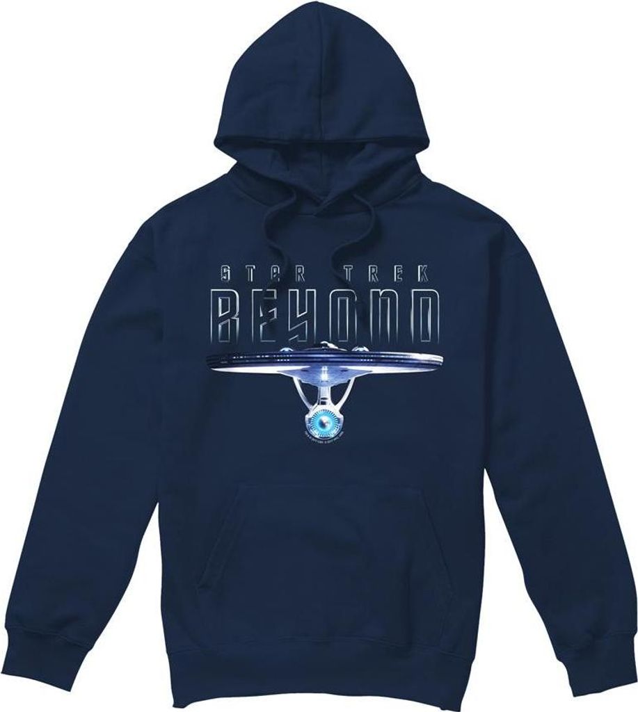 Star Trek Beyond - "Enterprise Beyond" Kapuzenpullover für Herren TV7566 (M) (Marine)