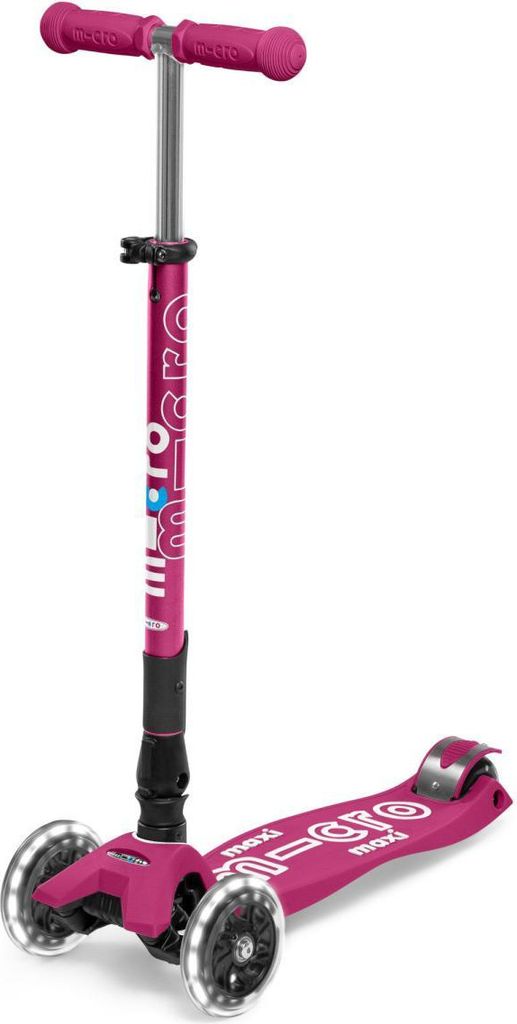 Maxi Micro Deluxe LED Berry Red Foldable 5-12 Jahre