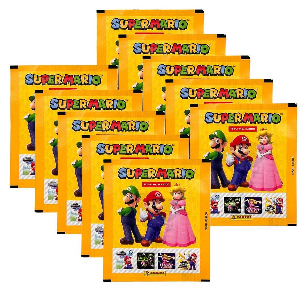 Panini Super Mario - Its-A Me, Mario (2025) - Sammelsticker - 10 Tüten