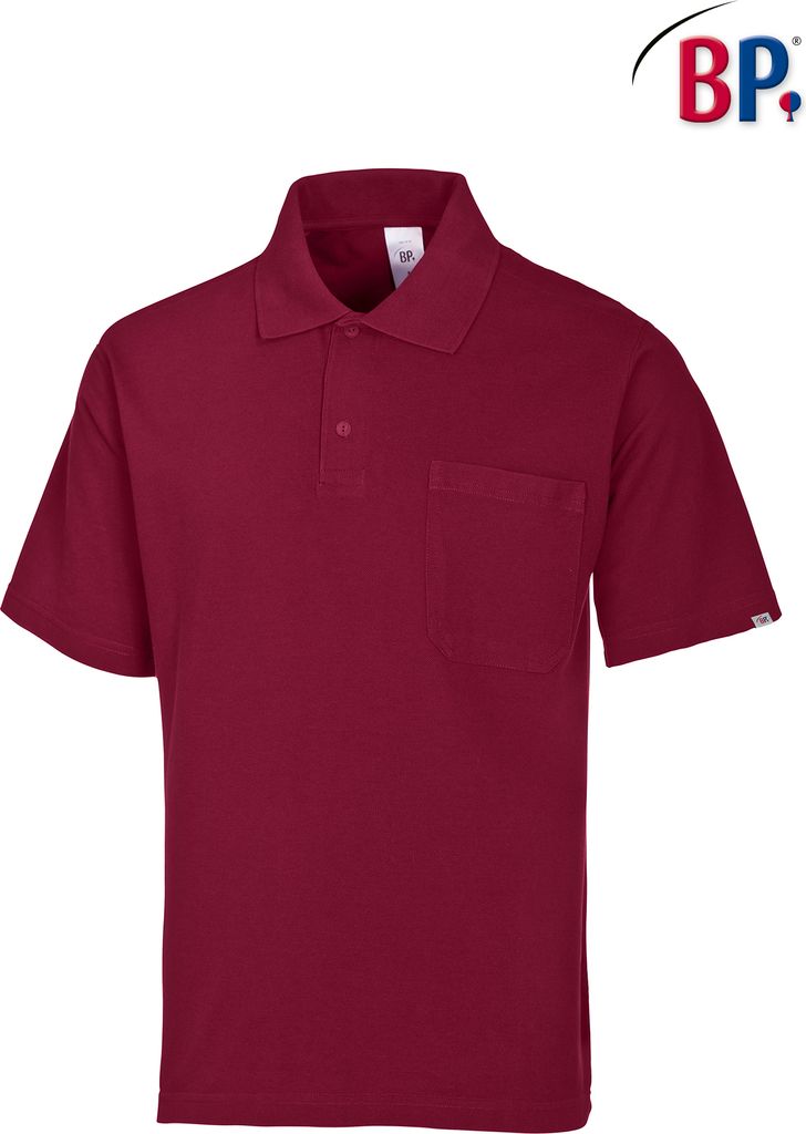 BP Poloshirt für Sie & Ihn - bordeaux - XS