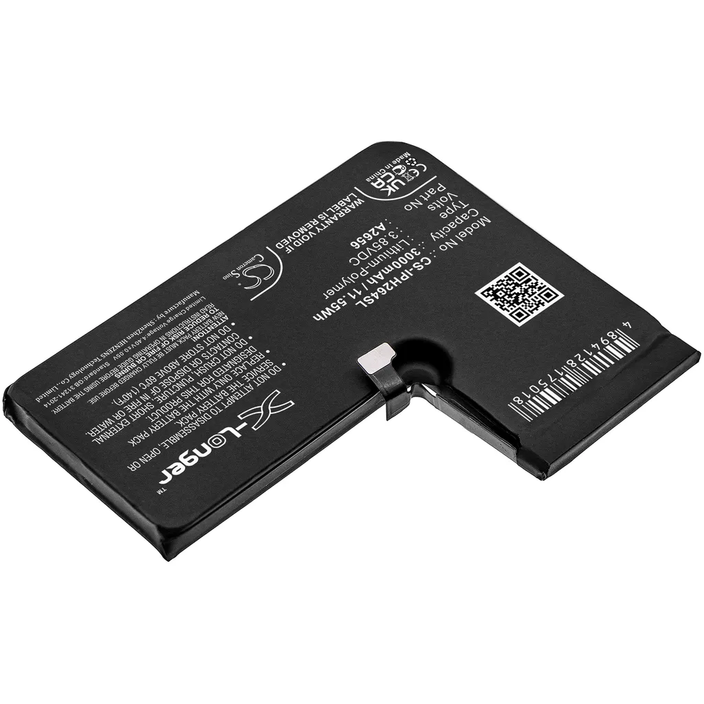 Batterie iPhone 13 Pro compatible Apple A2640 A2656 haute capacité TECHTEK - 2