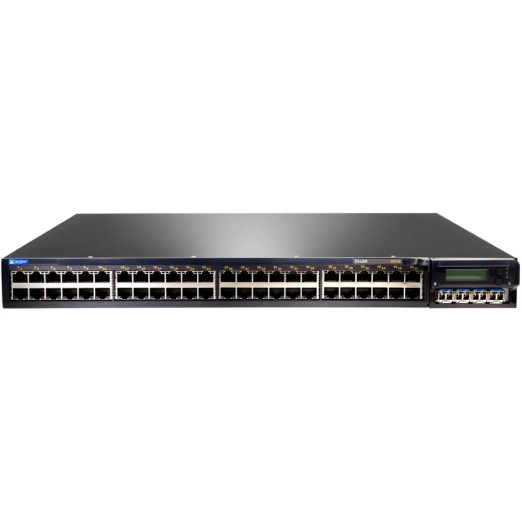 Commutateur de Réseau PoE 48 Ports Juniper EX4200-48PX Format Rackable 1U Noir
