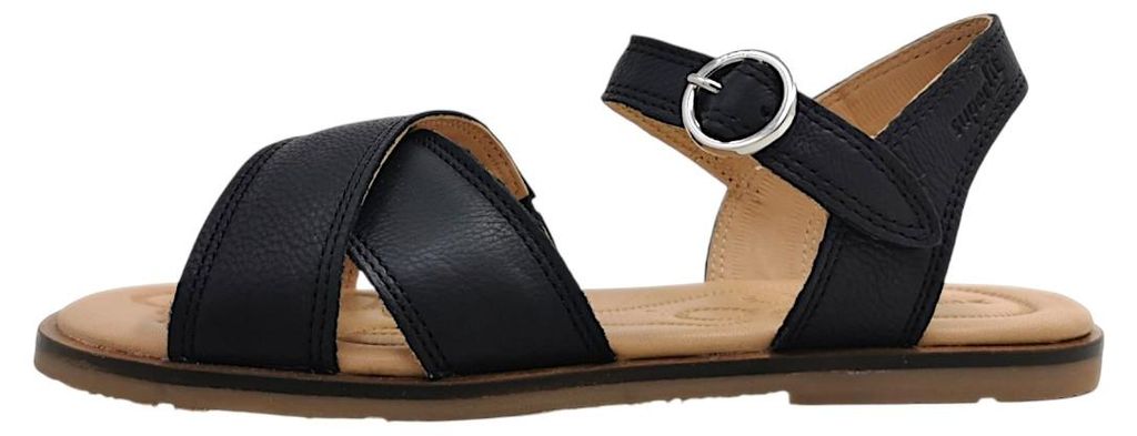 Superfit FLAIR Kinderschuhe Mädchen Sandaletten Schwarz Freizeit, Schuhgröße:34 EU