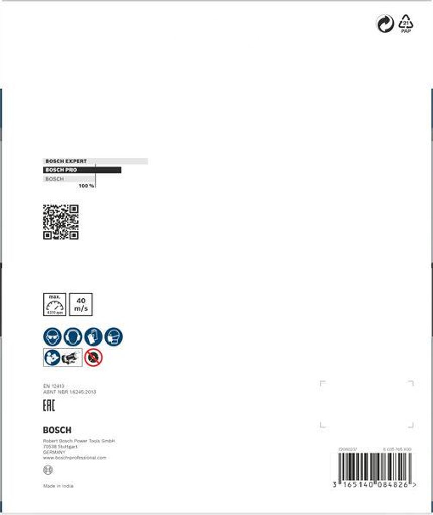 PRO Metal Schleifscheibe, 175 x 25 x 32 mm, G60