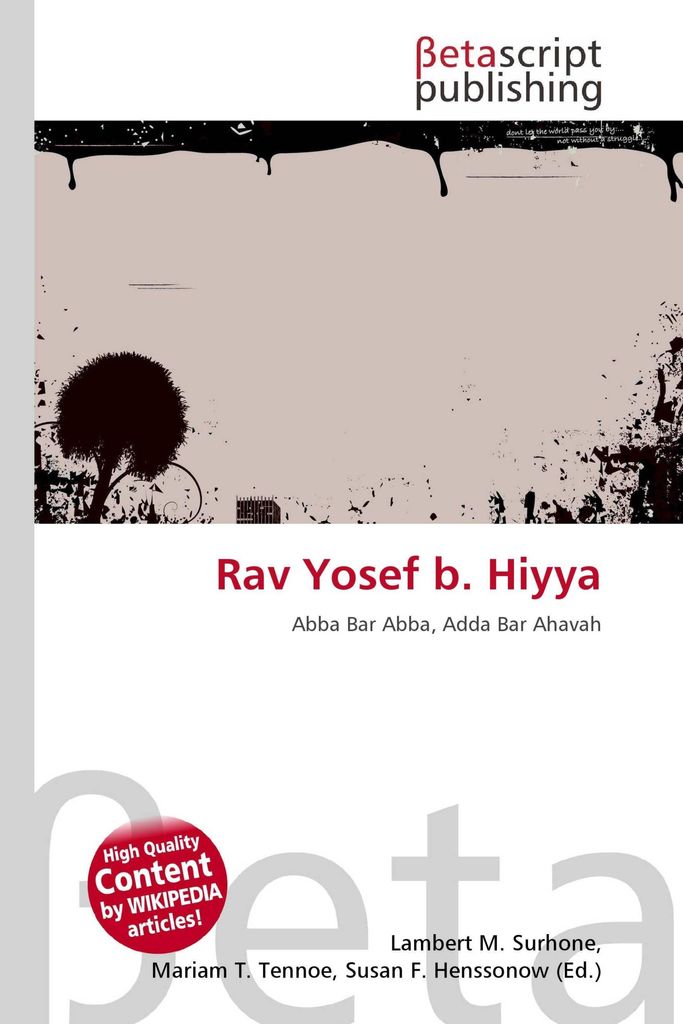 Rav Yosef b. Hiyya